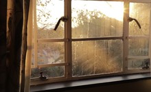 Sunlight Through Window In Apartment