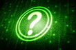 © jijomathai - 2d illustration question mark background
