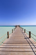 Pier on the Giftun island in Egypt