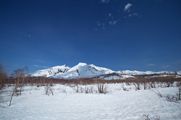 Sticker - Volcano, Kamchatka peninsula