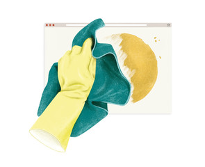 deleting online browser cookies