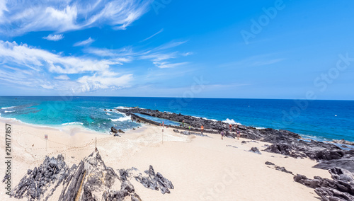 Plage De Boucan Canot Et Sa Piscine Naturelle Deau De Mer