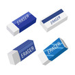 eraser vector collection design
