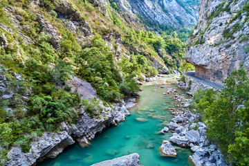 Sticker - View of the Verdon river in France