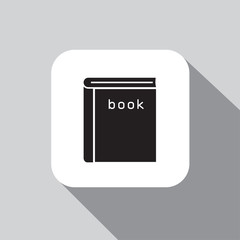 Canvas Print - book icon. sign design