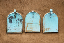 Blue Mailboxes