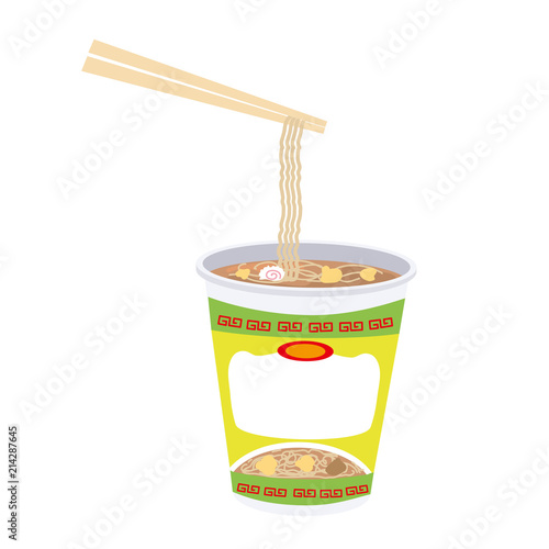 カップラーメン イラスト カップ麺 インスタントラーメン Buy This Stock Vector And Explore Similar Vectors At Adobe Stock Adobe Stock