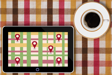 Wall Mural - tablet computer