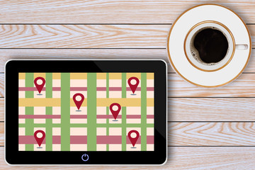 Wall Mural - tablet computer