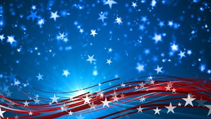 Wall Mural - patriotic background memorial day