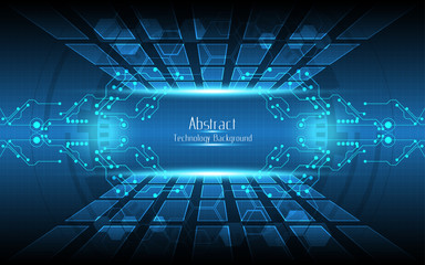 Wall Mural - abstract technology background hi-tech communication concept innovation background vector illustrati