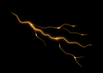 Wall Mural - energy bolt strike