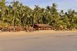 Meer, Strand, Palmen, Bungalowanlage, Ngapali-Beach, Ngapali, Thandwe, Rakhine-Staat, Myanmar, Asien