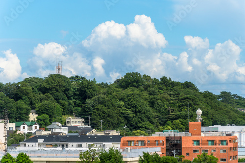 夏の東京郊外の風景 入道雲と住宅地3 Stock Photo Adobe Stock 夏の東京郊外の風景 入道雲と住宅地3 Stock Photo Adobe Stock