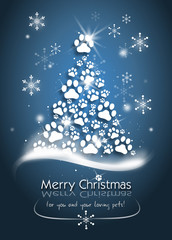 Christmas greeting card