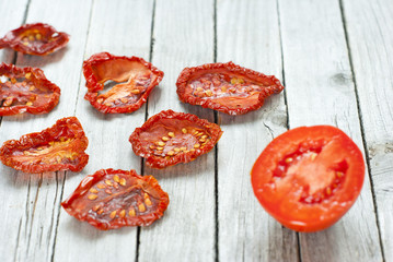 Canvas Print - Dried tomatoes