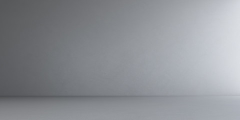 Aufkleber - 3D stimulate of empty concrete interior space,Perspective of minimal design of architecture,3d rendering	