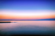 Seascape during the sunset in the Odesa of Ukraine