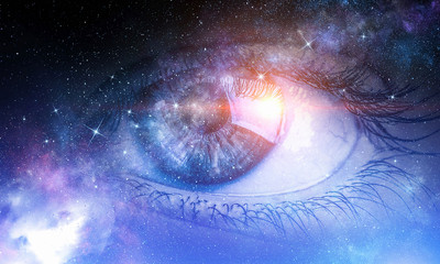 space abstract backdrop