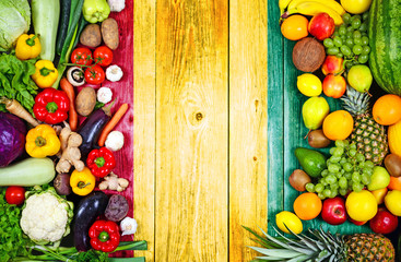 Fresh fruits and vegetables from Guinea