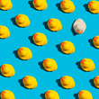 © Tierney - One out unique rubber duck concept on a blue background