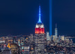 Manhattan Skyline and the Tribute Lights