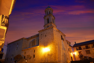 Wall Mural - Rubielos de Mora village in Teruel Spain