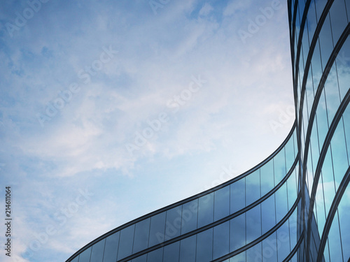 perspective-of-high-rise-building-and-dark-steel-window-system-with-clouds-reflected-on-the-glass-business-concept-of-future-architecture-lookup-to-the-angle-of-the-building-corner-3d-rendering