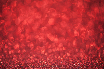 Abstract red glitter background