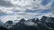 Video der Berge Hohe Dock und Breitkopf an der Großglockner Hochalpenstraße in den Alpen von Österreich im Juni, 3 Einstellungen