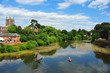 © Sy Finch - Canoeing on the River Wye in hereford