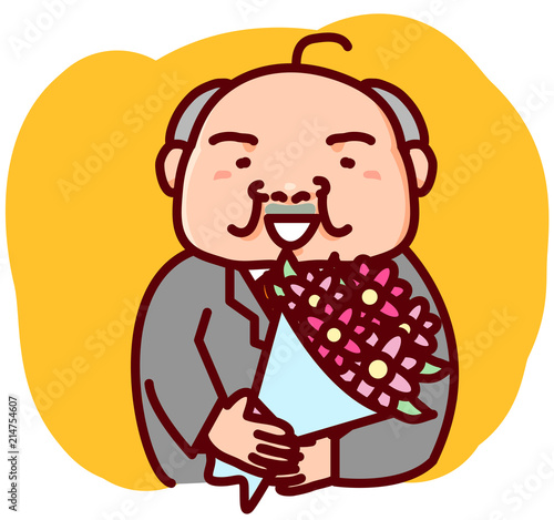 定年退職するおじさん Stock イラスト Adobe Stock