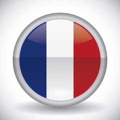 Wall Mural - france flag design