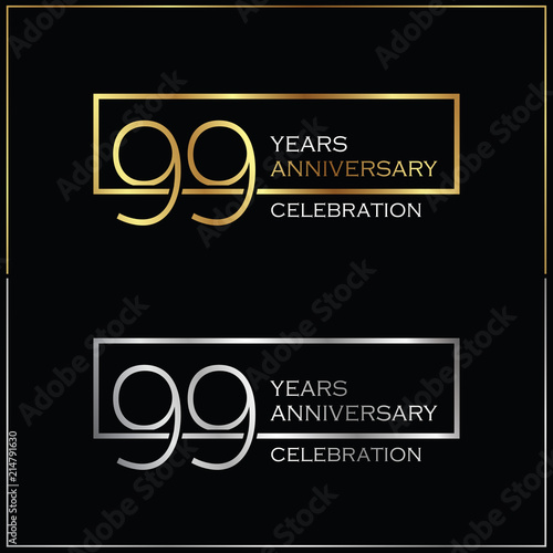 Photographie 99th years anniversary celebration background