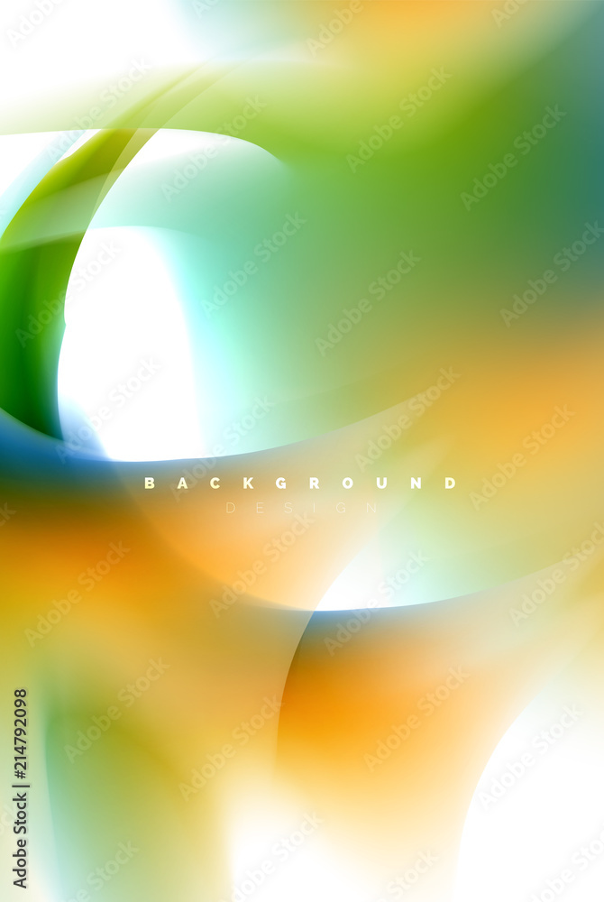Holographic paint explosion design, fluid colors flow, colorful storm. Liquid mixing colours motion concept, trendy abstract background layout template for business presentation, app wallpaper banner - obrazy, fototapety, plakaty 