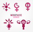 Menopause vector icon