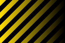 Warning Stripes Yellow And Black
