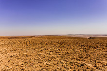 A Flat Rocky Martian-like Plateau East Of Riyadh