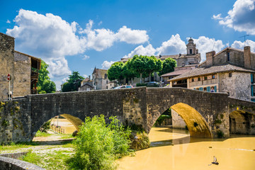 Wall Mural - Nérac, Lot-et-Garonne, Occitanie, France.