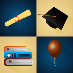 Wall Mural - congratulations graduation card