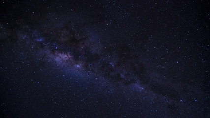 milky way stars over mount rinjani