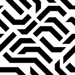 Vector Seamless Pattern Background. Futuristic Hi-Tech Design 