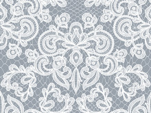 Gray Lace Background