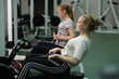 © Evgeny Sumin - girls doing sports in the gym
