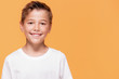 © neonshot - Happy little boy smiling to the camera.