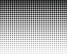 Seamless Vector Pattern With  Blend Black Dots, Background