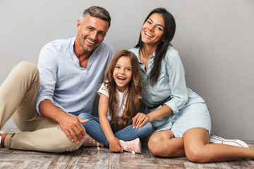 portrait of a happy family