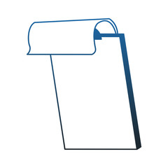 Clipboard document isolated vector illustration graphic design