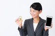© taka - portrait of asian businesswoman isolated on white background