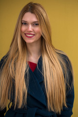 Wall Mural - Portrait of a young beautiful woman